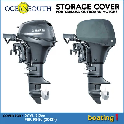 $28 • Buy Half/Storage Cover Yamaha Outboard Motor Engine 2CYL 212cc F8F, F9.9J (2013>)